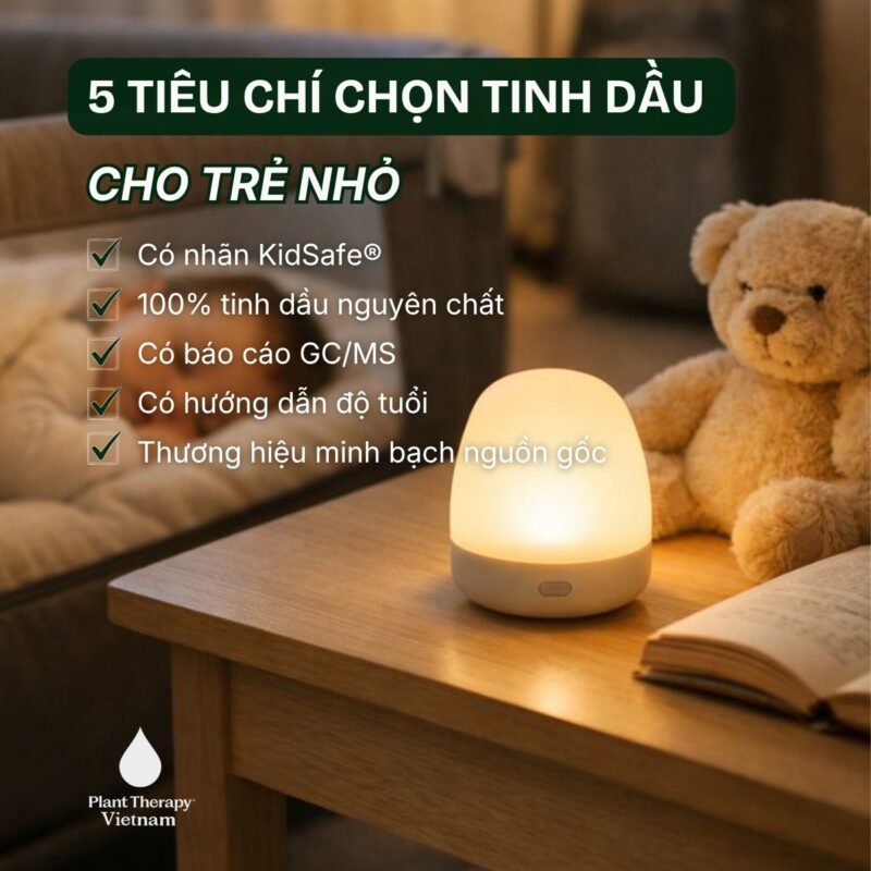 tinh dầu xông phòng em bé