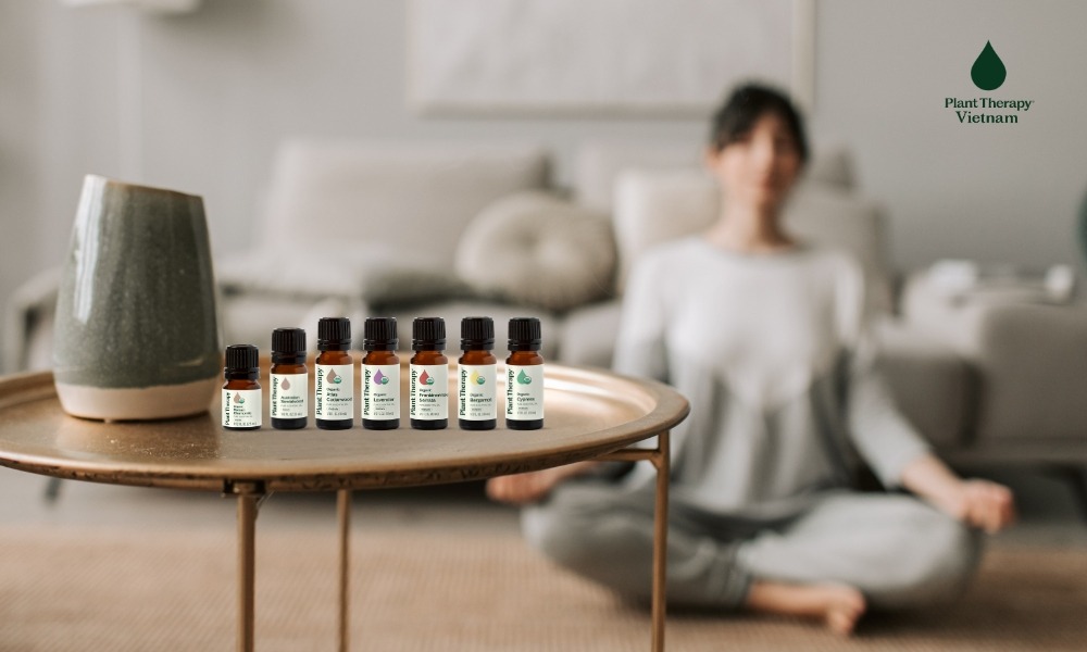 tinh dầu xông phòng yoga, thiền định